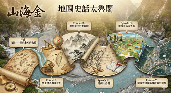 【新書發表】用地圖回望太魯閣：〈山海金〉的新書發表會圖片