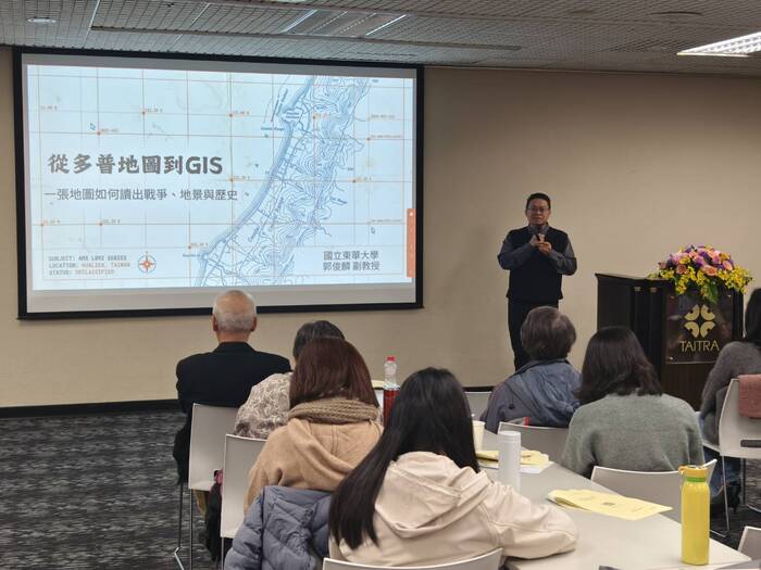 【活動側寫】從戰爭地圖到數位人文：郭俊麟老師談多普地圖、GIS 與歷史再解讀圖片